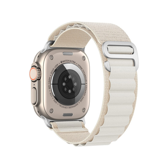 Glealx Alpine Loop Nylon Band for Apple Watch Ultra, Rugged Tactical Strap with Metal G-Hook Buckle